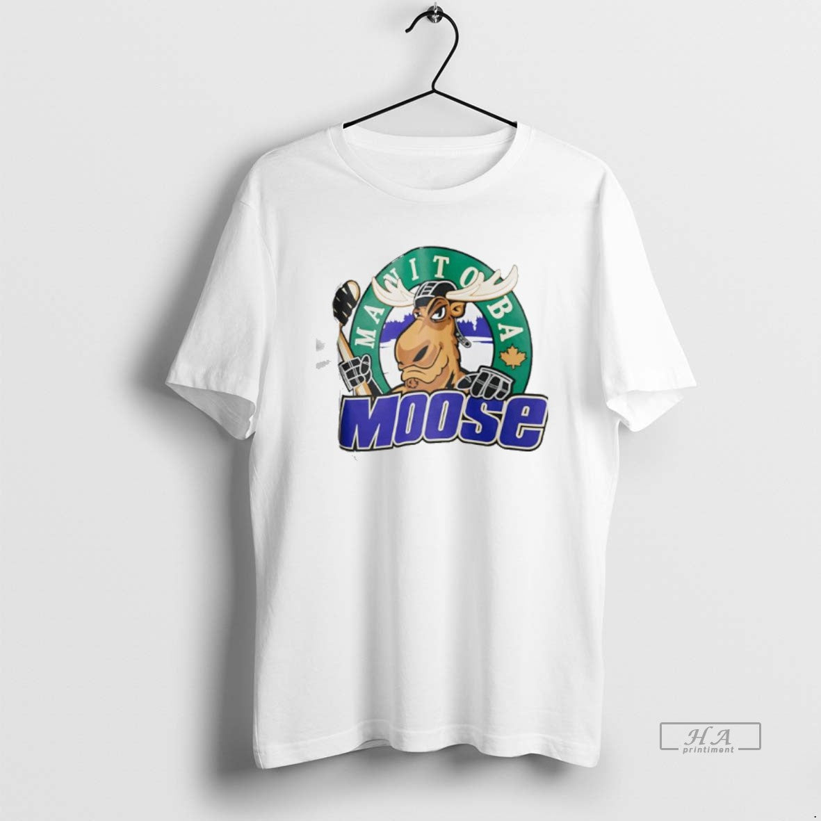 Official Manitoba Moose Logo - T-Shirt, Sweatshirt, Hoodie