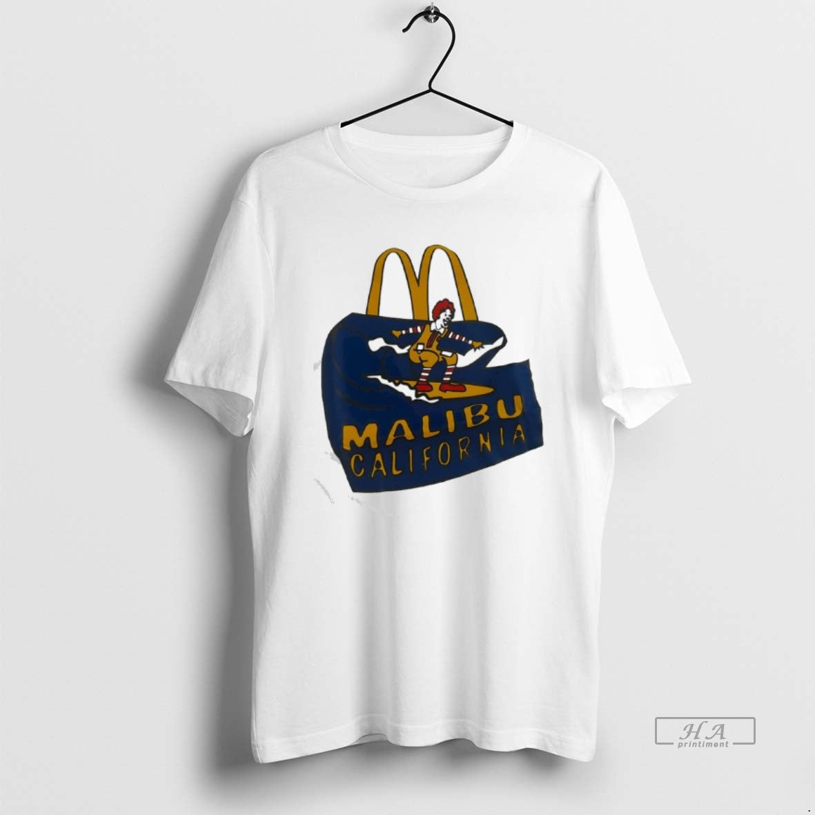 Official Mcdonalds Malibu California Graphic - T-Shirt, Sweatshirt, Hoodie