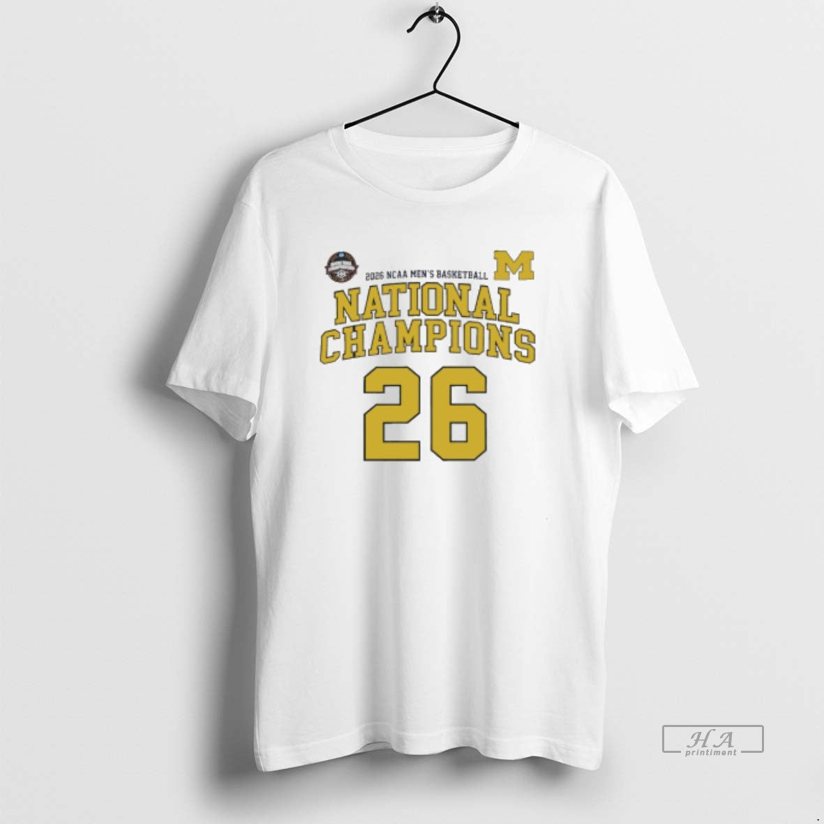 Official Michigan Wolverines 2026 Ncaa Mens Basketball National Championship Unisex T-shirt, Sweatshirt, Hoodie, Long Sleeve Tee - T-Shirt, Sweatshirt, Hoodie