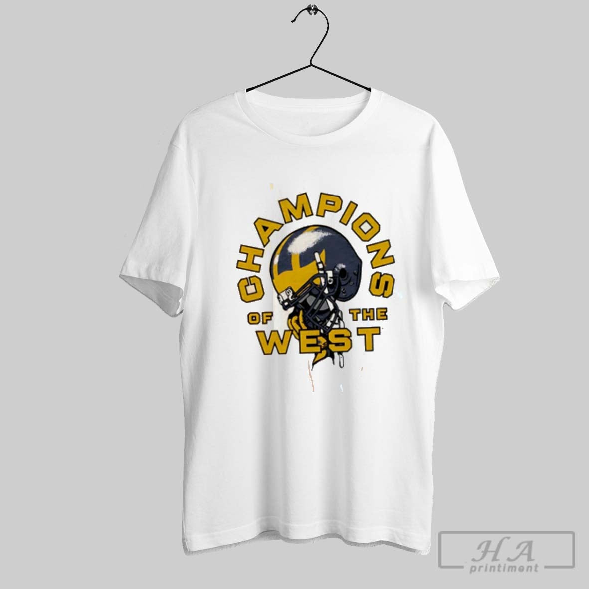 Official Michigan Wolverines Champions Of The West Unisex T-shirt, Sweatshirt, Hoodie, Long Sleeve Tee - T-Shirt, Sweatshirt, Hoodie