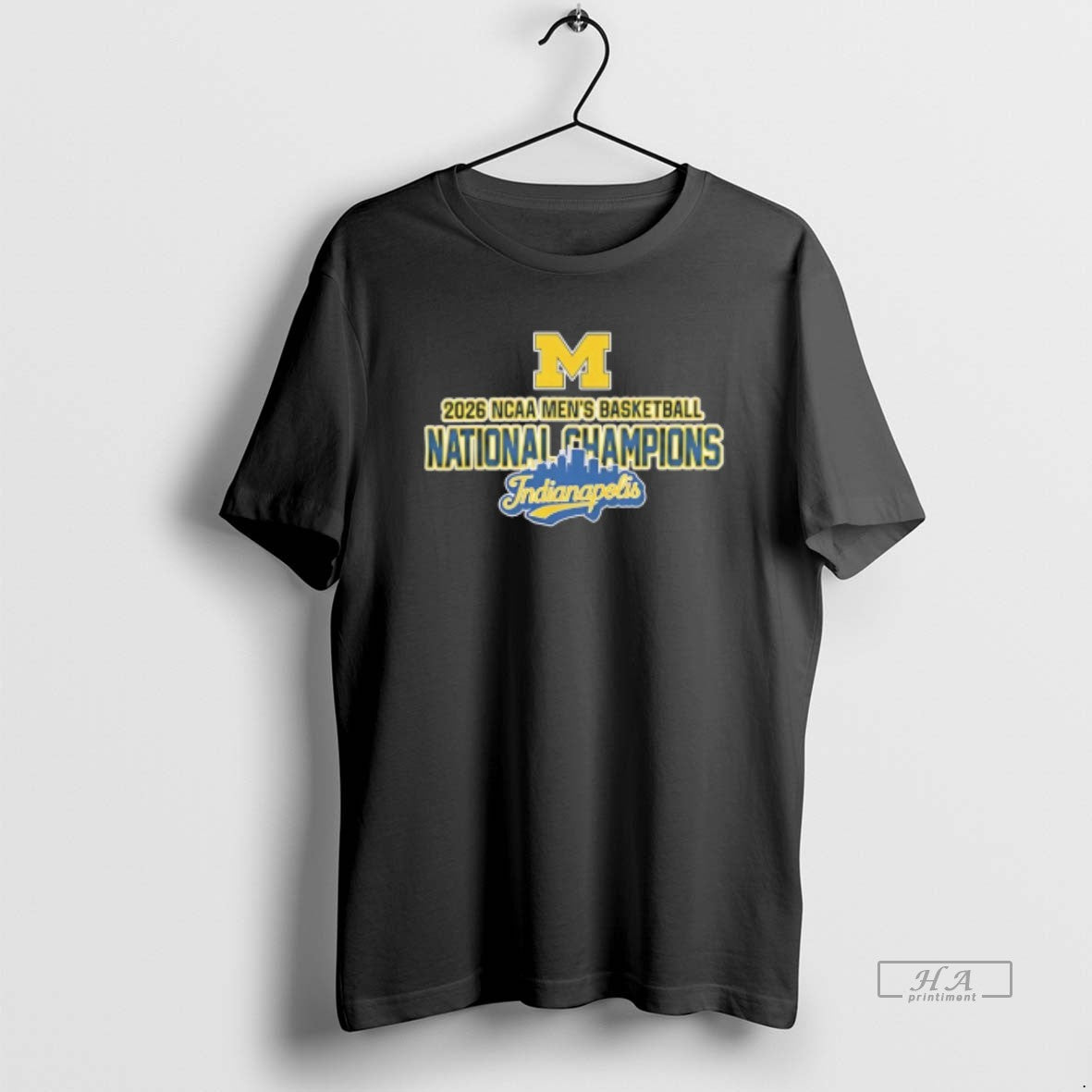 Official Michigan Wolverines Mens Basketball 2026 National Champions Indianapolis Unisex T-shirt, Sweatshirt, Hoodie, Long Sleeve Tee - T-Shirt, Sweatshirt, Hoodie