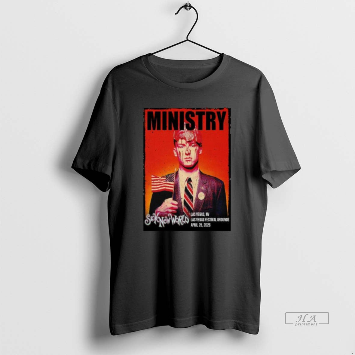 Official Ministry Las Vegas Festival Grounds Las Vegas Nv April 25 2026 Unisex T-shirt, Sweatshirt, Hoodie, Long Sleeve Tee - T-Shirt, Sweatshirt, Hoodie