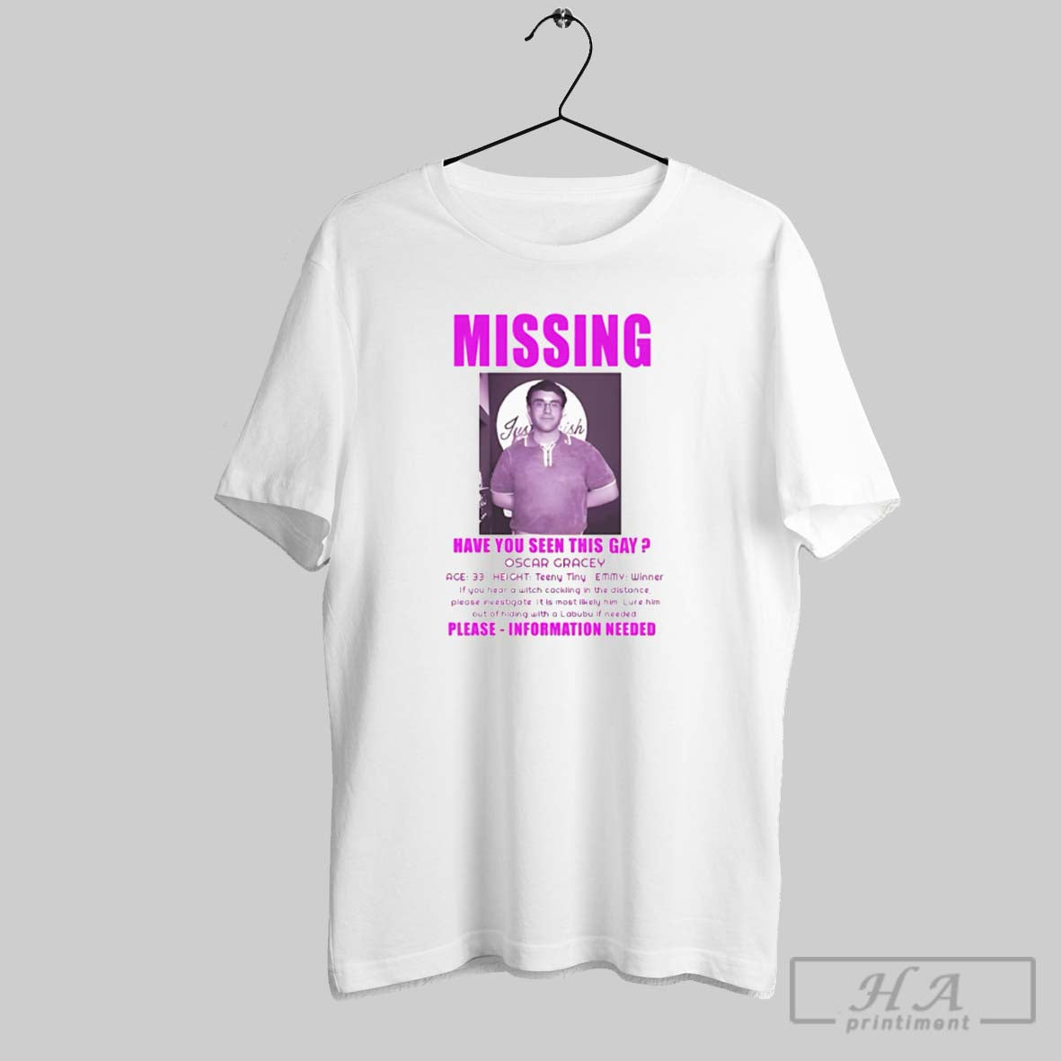 Official Missing Have You Seen This Gay Oscar Gracey Comedy Unisex T-shirt, Sweatshirt, Hoodie, Long Sleeve Tee - T-Shirt, Sweatshirt, Hoodie