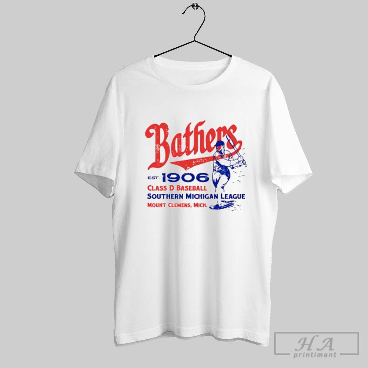 Official Mount Clemens Bathers Michigan Unisex T-shirt, Sweatshirt, Hoodie, Long Sleeve Tee - T-Shirt, Sweatshirt, Hoodie