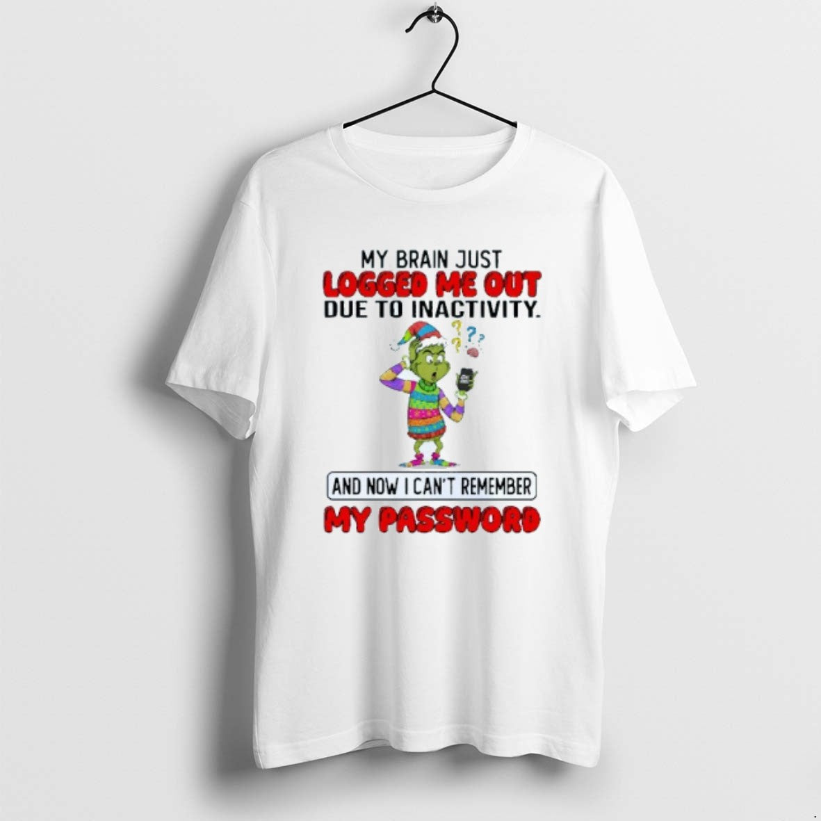 Official My Brain Just Logged Me Out Due To Inactivity And Now I Cant Remember - T-Shirt, Sweatshirt, Hoodie
