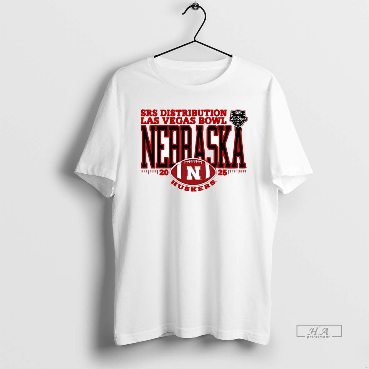 Official Nebraska Cornhuskers 2025 Srs Distribution Las Vegas Bowl Cfp - T-Shirt, Sweatshirt, Hoodie