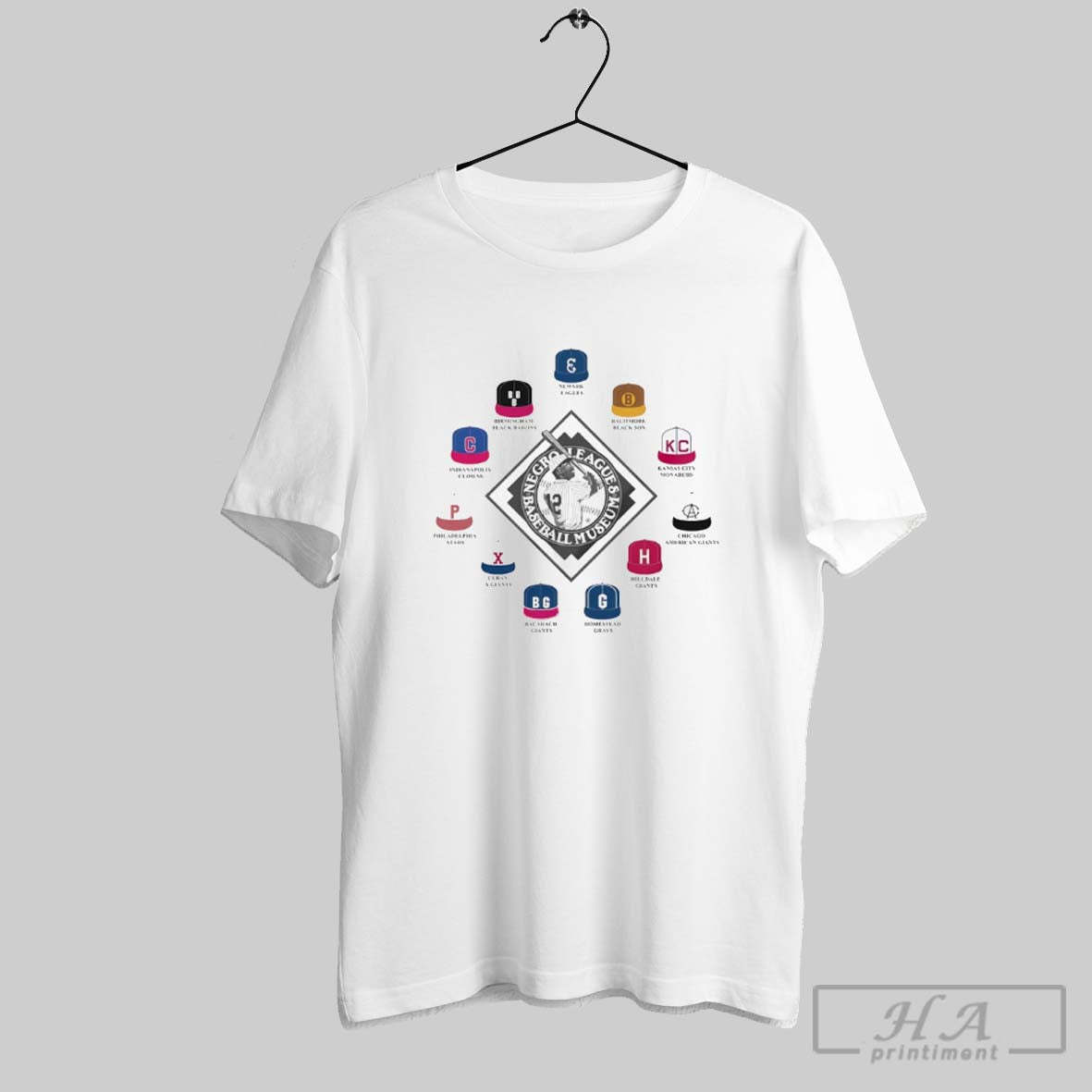 Official Negro League 11 Team Hat Unisex T-shirt, Sweatshirt, Hoodie, Long Sleeve Tee - T-Shirt, Sweatshirt, Hoodie