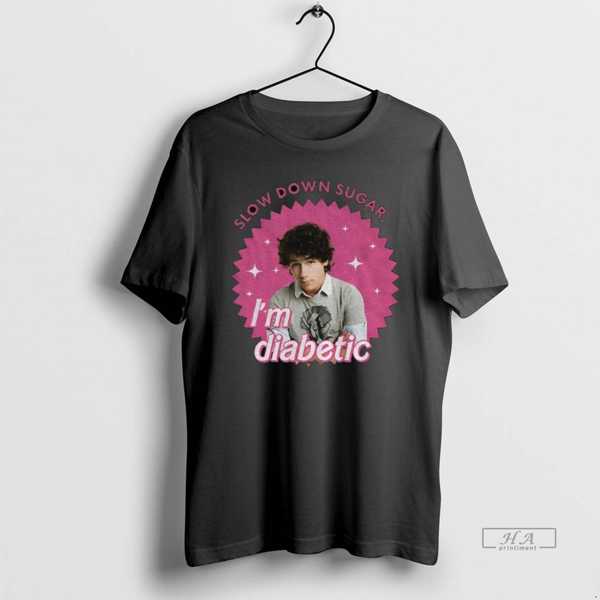 Official Nick Jonas Nick Slow Down Sugar Im Diabetic - T-Shirt, Sweatshirt, Hoodie