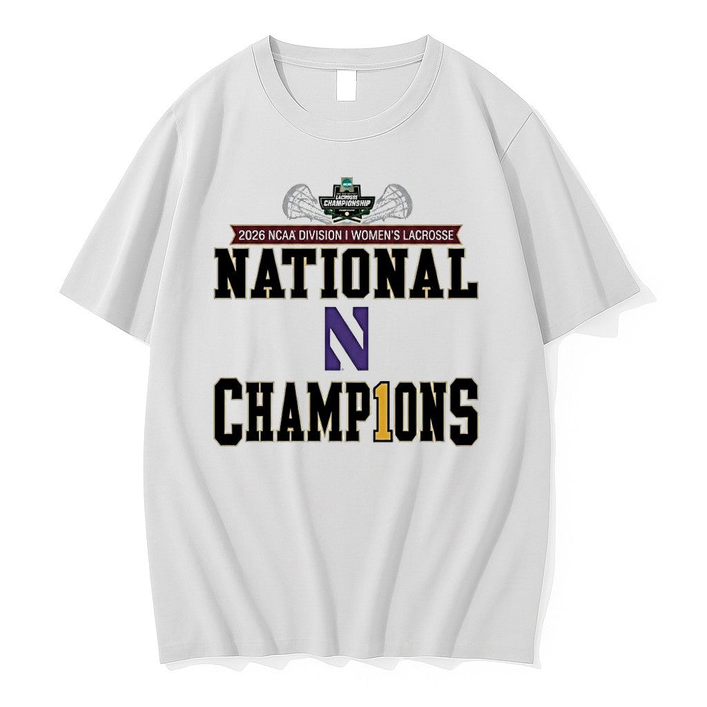 Official Northwestern Wildcats 2026 Ncaa Womens - Adult & Kids T-Shirts, Sweatshirts & Hoodies apparel design preview 1