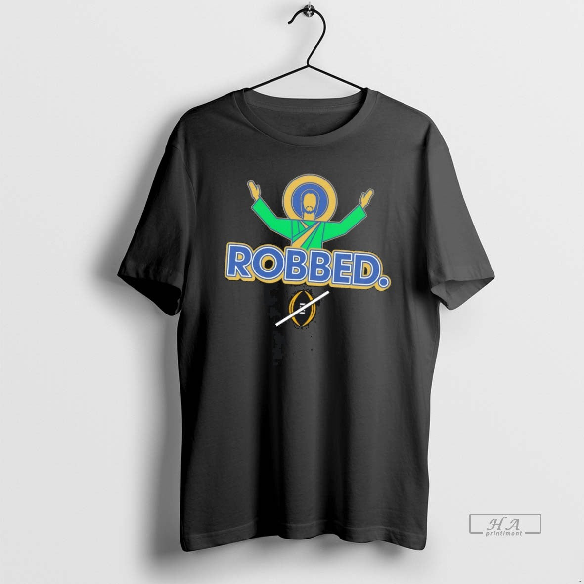 Official Notre Dame Fighting Irish Robbed College Football Playoff - T-Shirt, Sweatshirt, Hoodie