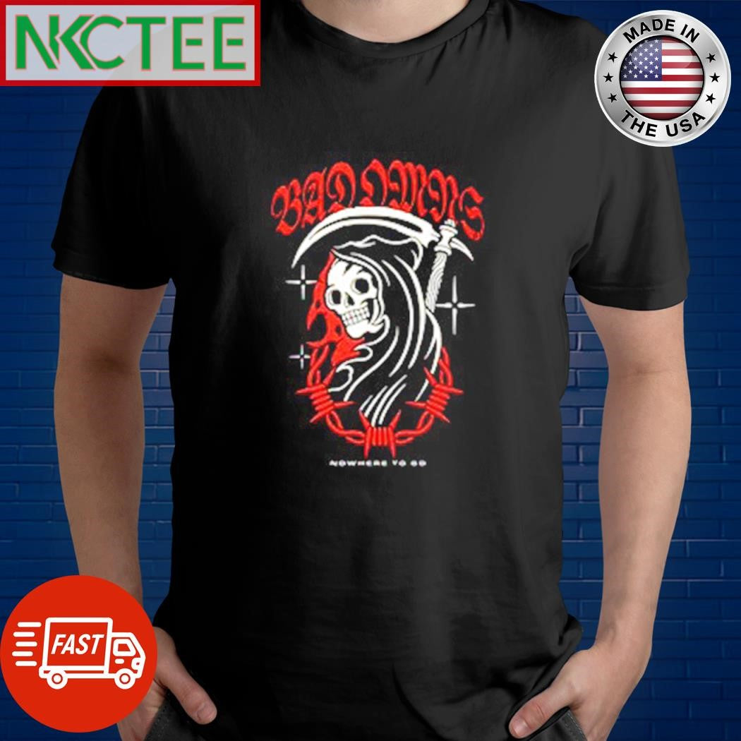 Official Nowhere to go death shirt Unisex T-shirt, Sweatshirt, Hoodie, Long Sleeve Tee - T-Shirt, Sweatshirt, Hoodie