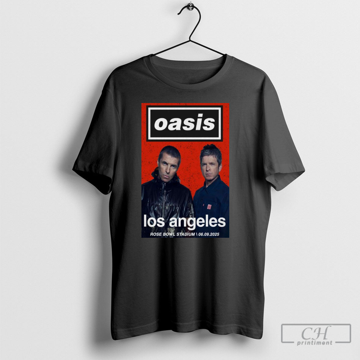 Official Oasis Live 25 Sep 06 2025 Concert Los Angeles Ca Poster Shirt Tee Unisex T-shirt, Sweatshirt, Hoodie, Long Sleeve Tee - T-Shirt, Sweatshirt, Hoodie