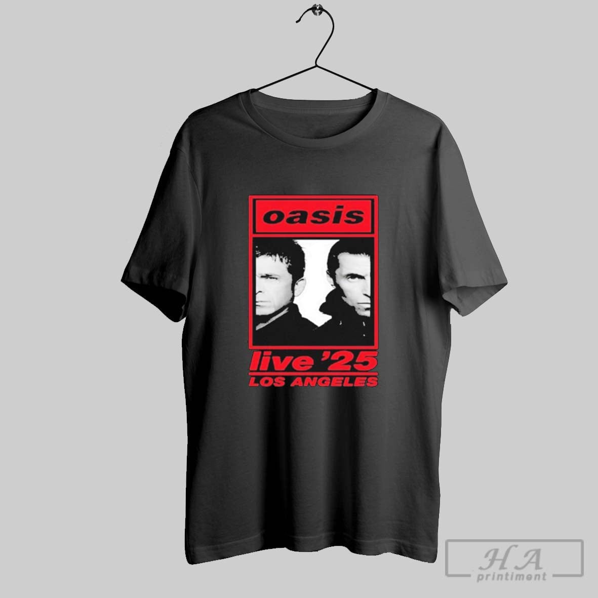 Official Oasis Live Los Angeles 2025 Rose Bowl Stadium Photo Unisex T-shirt, Sweatshirt, Hoodie, Long Sleeve Tee - T-Shirt, Sweatshirt, Hoodie