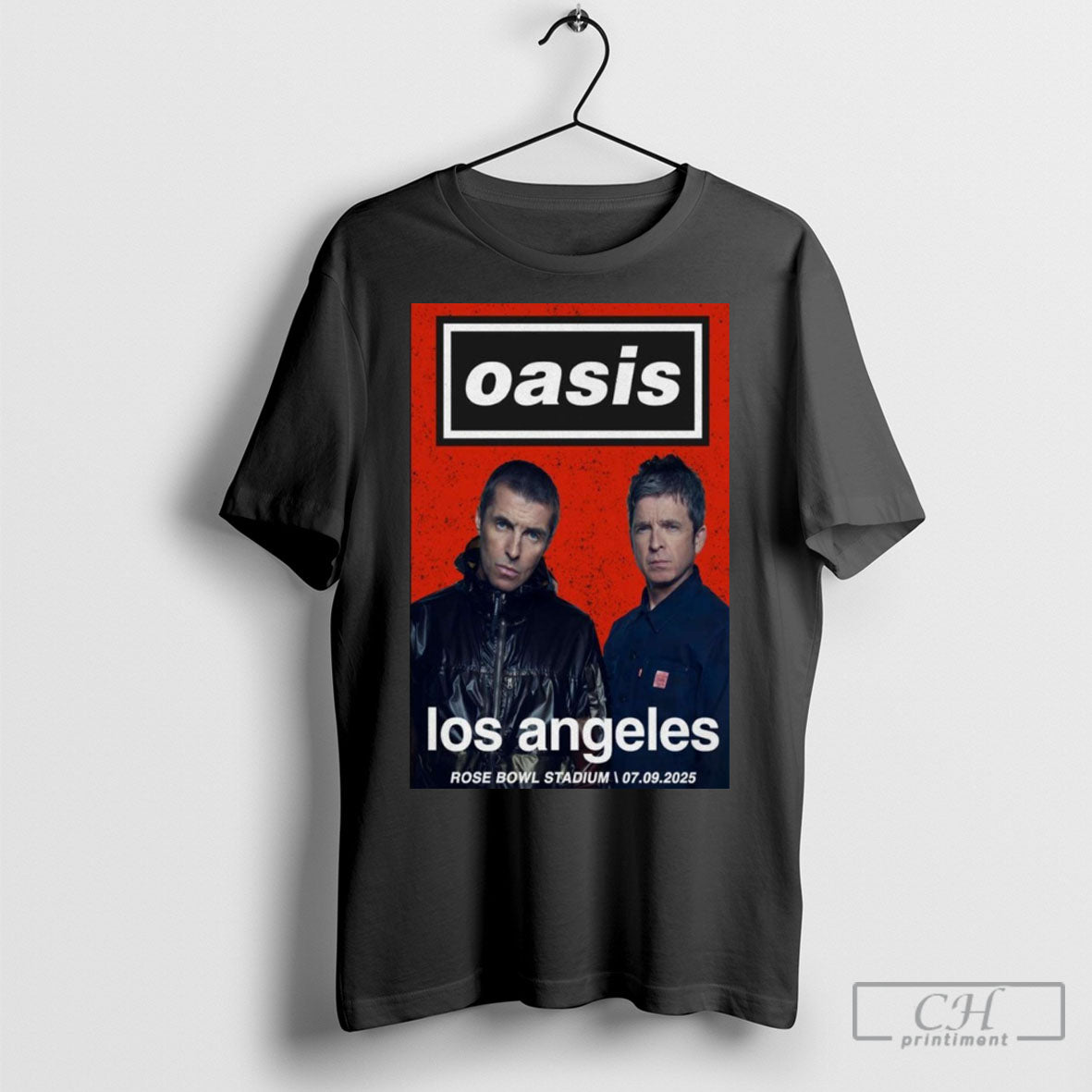 Official Oasis Rose Bowl Stadium Los Angeles Ca 09 07 2025 Poster Shirt Tee Unisex T-shirt, Sweatshirt, Hoodie, Long Sleeve Tee - T-Shirt, Sweatshirt, Hoodie