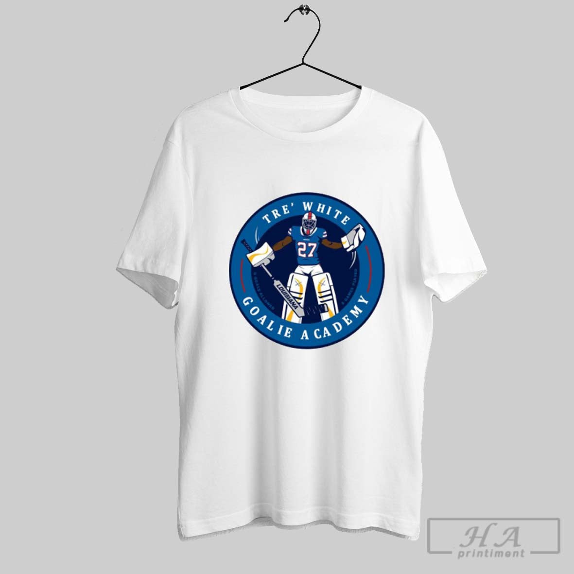 Official Official Bills Tre White Goalie Academy Shirt Tee Unisex T-shirt, Sweatshirt, Hoodie, Long Sleeve Tee - T-Shirt, Sweatshirt, Hoodie