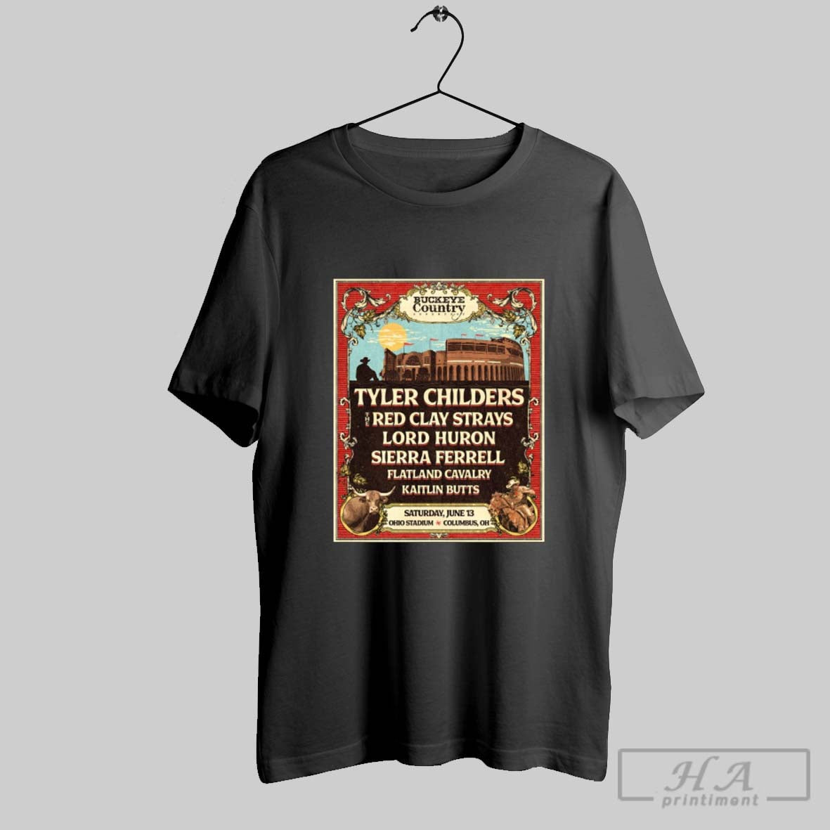 Official Official Buckeye Country Superfest 2026 Lineup Poster Unisex T-shirt, Sweatshirt, Hoodie, Long Sleeve Tee - T-Shirt, Sweatshirt, Hoodie