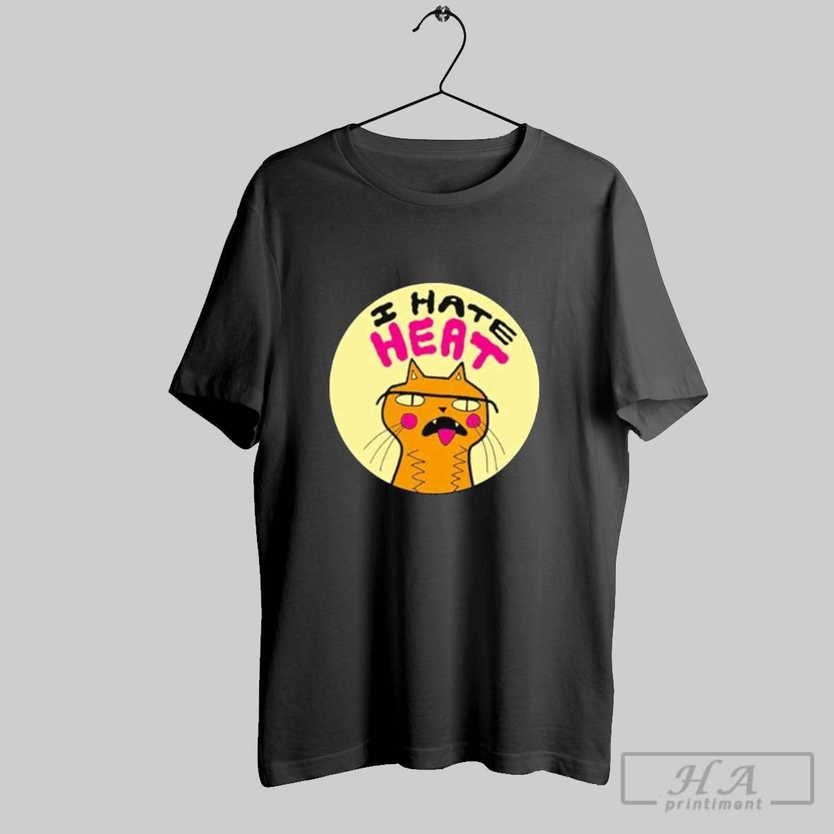 Official Official I Hate Heat Cat Shirts Unisex T-shirt, Sweatshirt, Hoodie, Long Sleeve Tee - T-Shirt, Sweatshirt, Hoodie