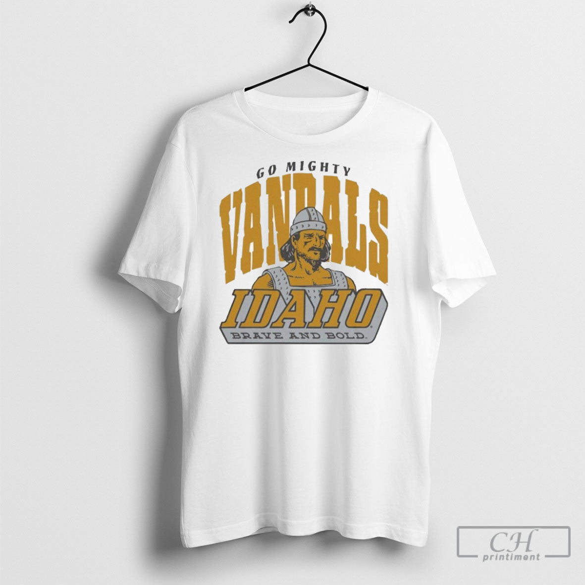 Official Official Idaho Mighty Vandals Brave And Bold Go Mighty Logo Unisex T-shirt, Sweatshirt, Hoodie, Long Sleeve Tee - T-Shirt, Sweatshirt, Hoodie