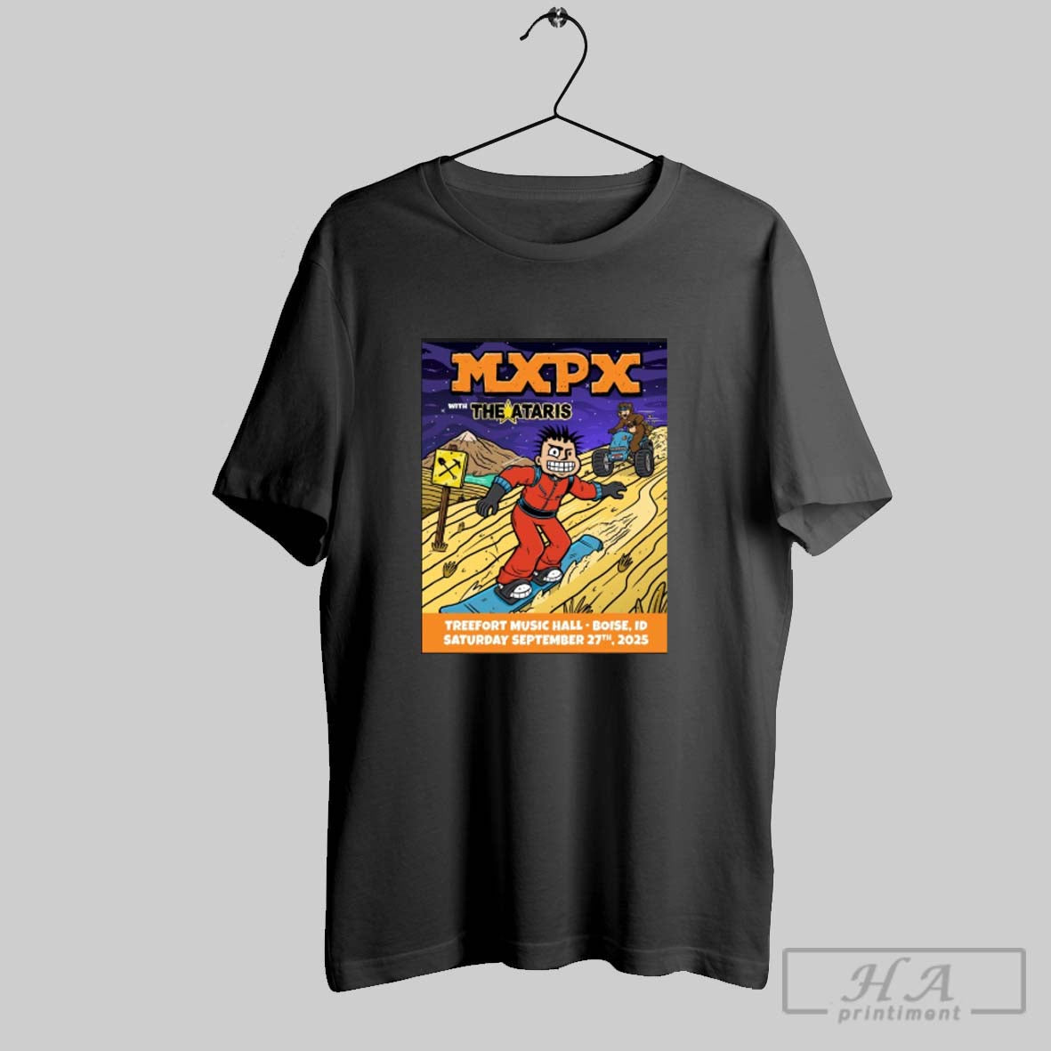 Official Official Mxpx Sept 27 2025 Treefort Music Hall In Boise Id Poster Unisex T-shirt, Sweatshirt, Hoodie, Long Sleeve Tee - T-Shirt, Sweatshirt, Hoodie