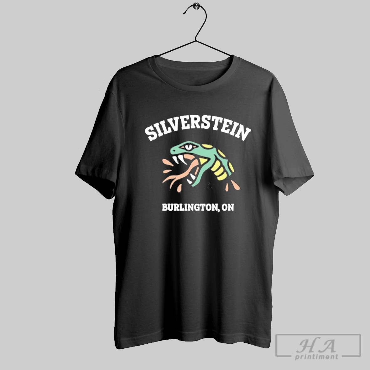 Official Official Silverstein Burlington On Snake Head Unisex T-shirt, Sweatshirt, Hoodie, Long Sleeve Tee - T-Shirt, Sweatshirt, Hoodie