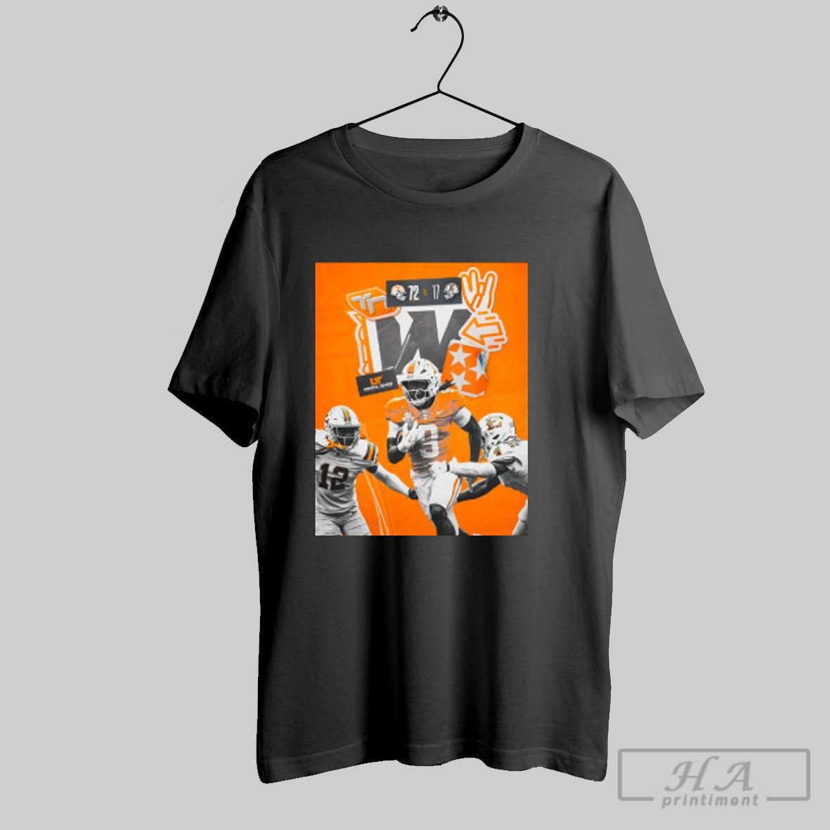 Official Official Tennessee Win 72 17 East Tennessee State Poster Unisex T-shirt, Sweatshirt, Hoodie, Long Sleeve Tee - T-Shirt, Sweatshirt, Hoodie