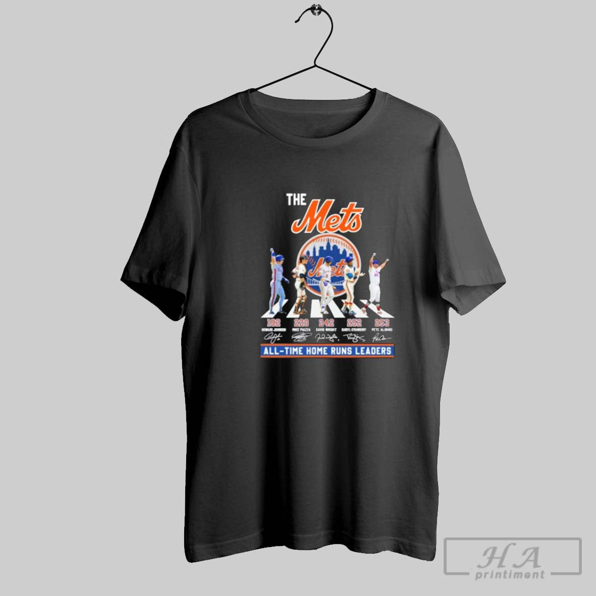 Official Official The New York Mets Abbey Road All Time Home Runs Leader Shirt Tee Unisex T-shirt, Sweatshirt, Hoodie, Long Sleeve Tee - T-Shirt, Sweatshirt, Hoodie