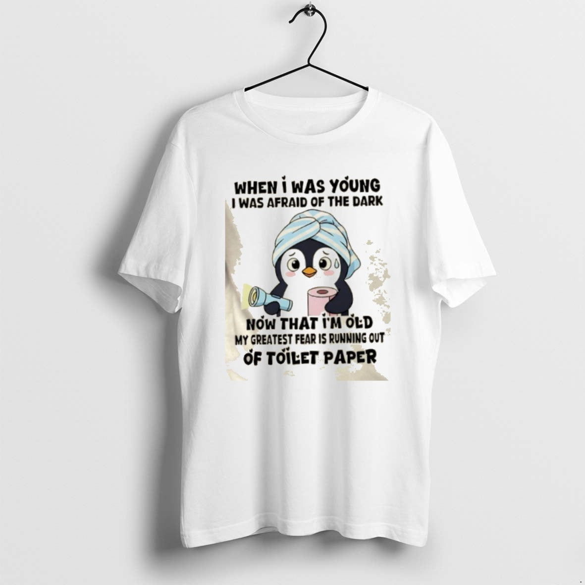 Official Penguin When I Was Young I Was Afraid Of The Dark Now That Im - T-Shirt, Sweatshirt, Hoodie