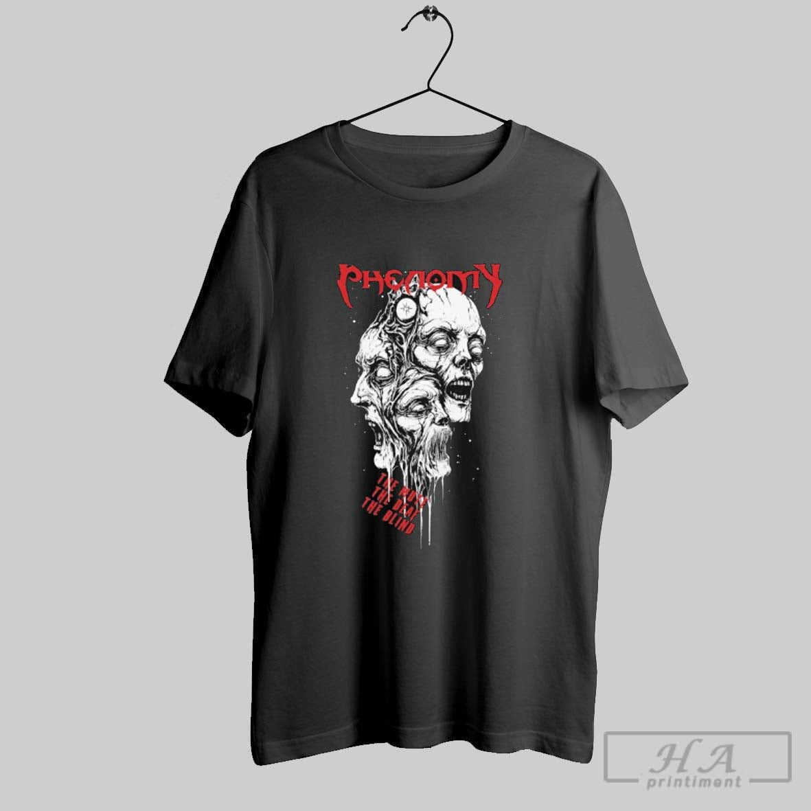Official Phenomy The Mute The Deaf The Blind Heads Unisex T-shirt, Sweatshirt, Hoodie, Long Sleeve Tee - T-Shirt, Sweatshirt, Hoodie