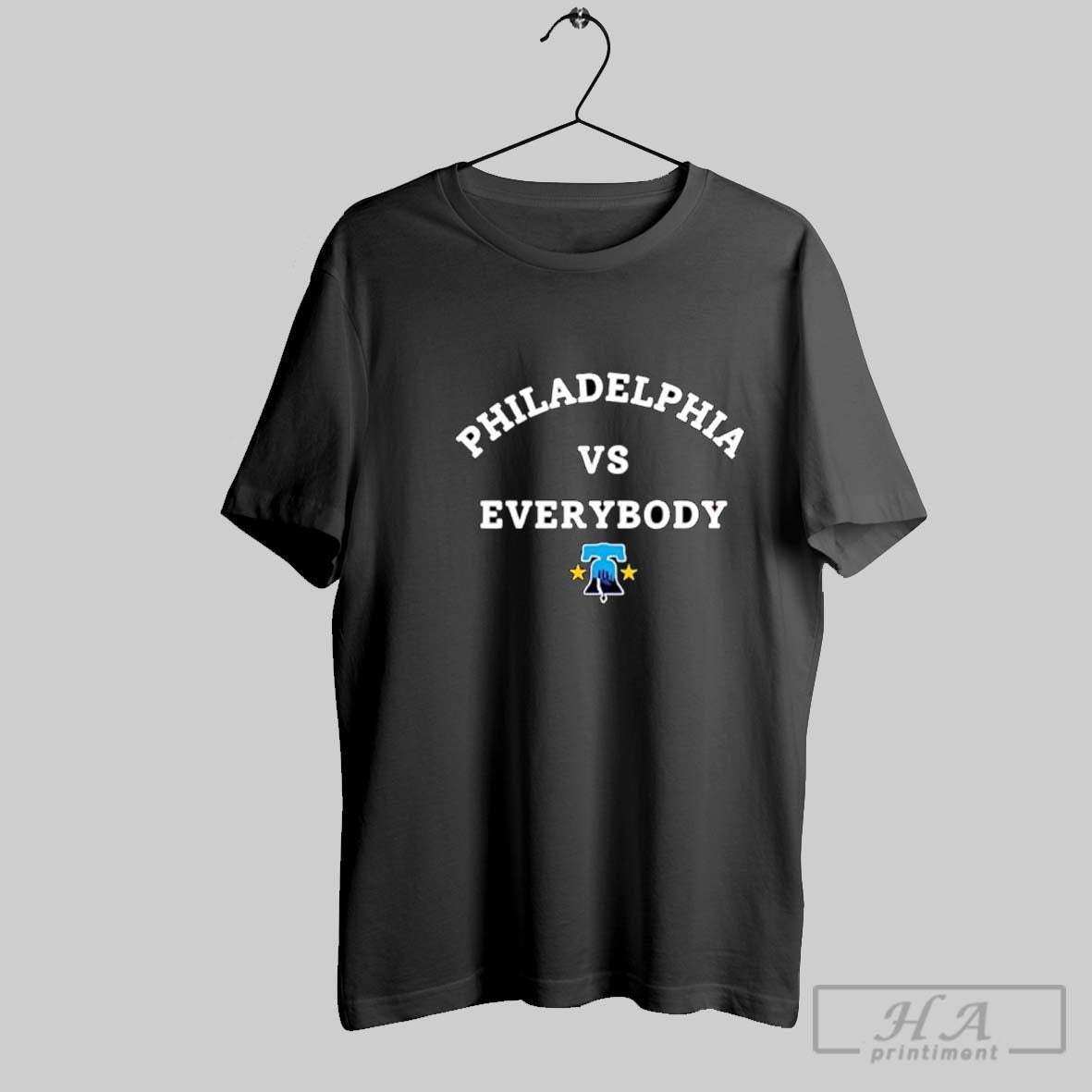 Official Philadelphia Vs Everybody Baseball Liberty Bell Logo Fan Unisex T-shirt, Sweatshirt, Hoodie, Long Sleeve Tee - T-Shirt, Sweatshirt, Hoodie