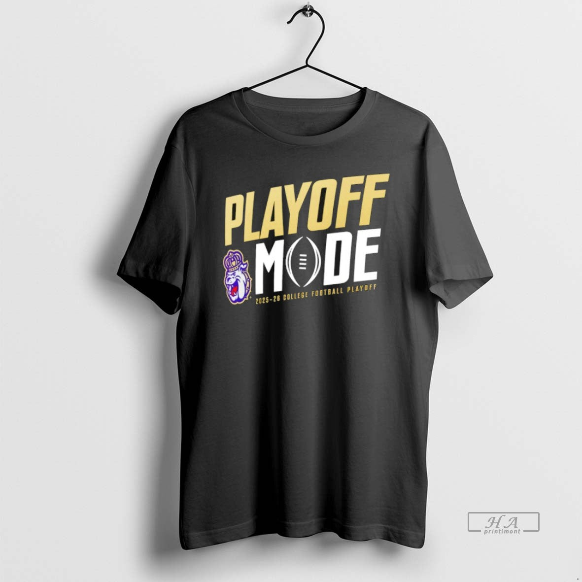 Official Playoff Mode James Madison Dukes 2025 2026 College Football Playoff Logo - T-Shirt, Sweatshirt, Hoodie