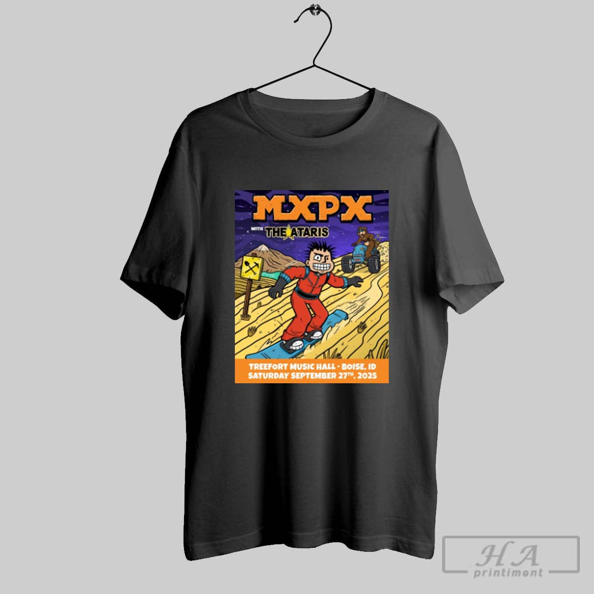 Official Poster Mxpx Treefort Music Hall In Boise Id Saturday September 27 2025 Unisex T-shirt, Sweatshirt, Hoodie, Long Sleeve Tee - T-Shirt, Sweatshirt, Hoodie