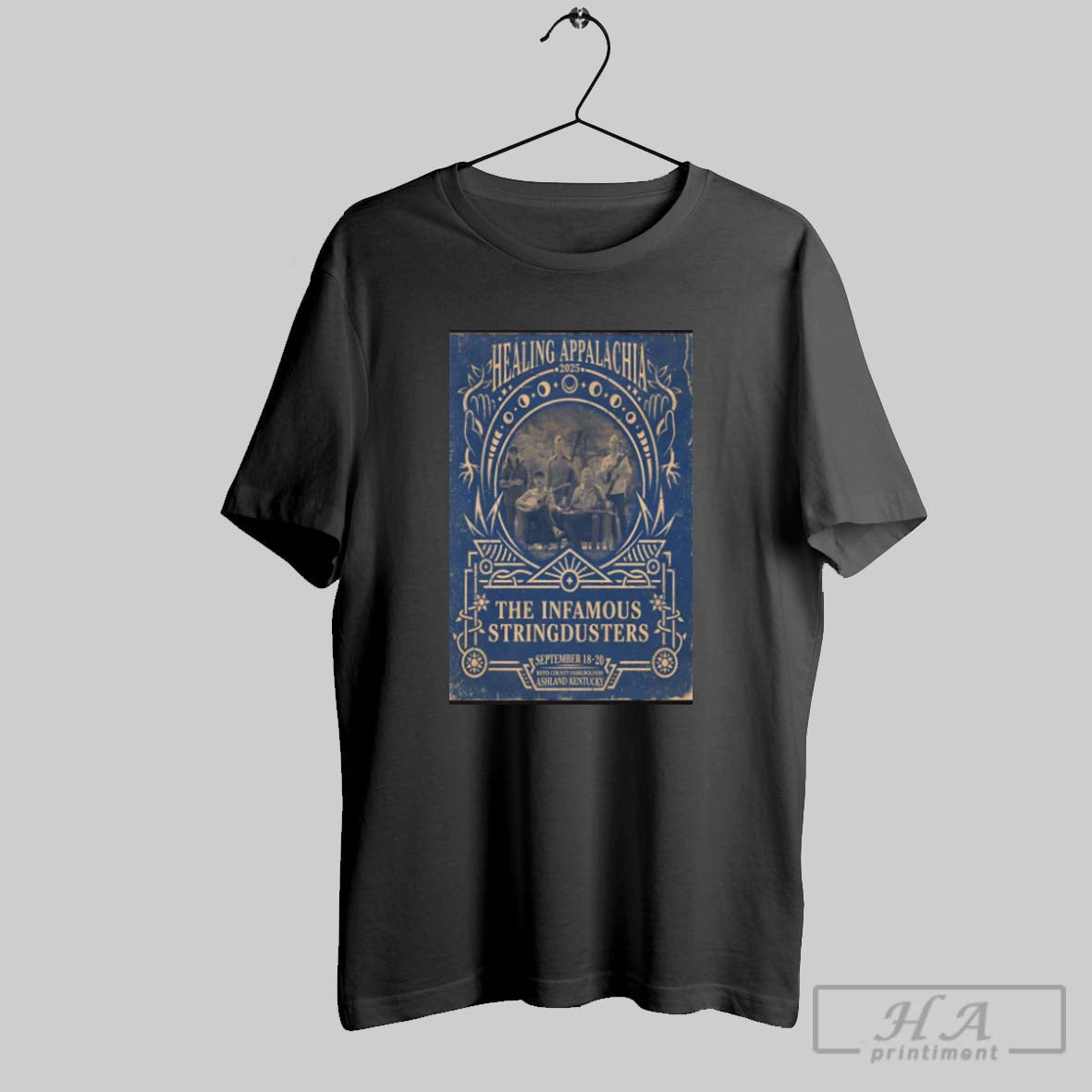 Official Poster The Infamous Stringdusters September 18 2025 Healing Appalachia In Ashland Ky - T-Shirt, Sweatshirt, Hoodie