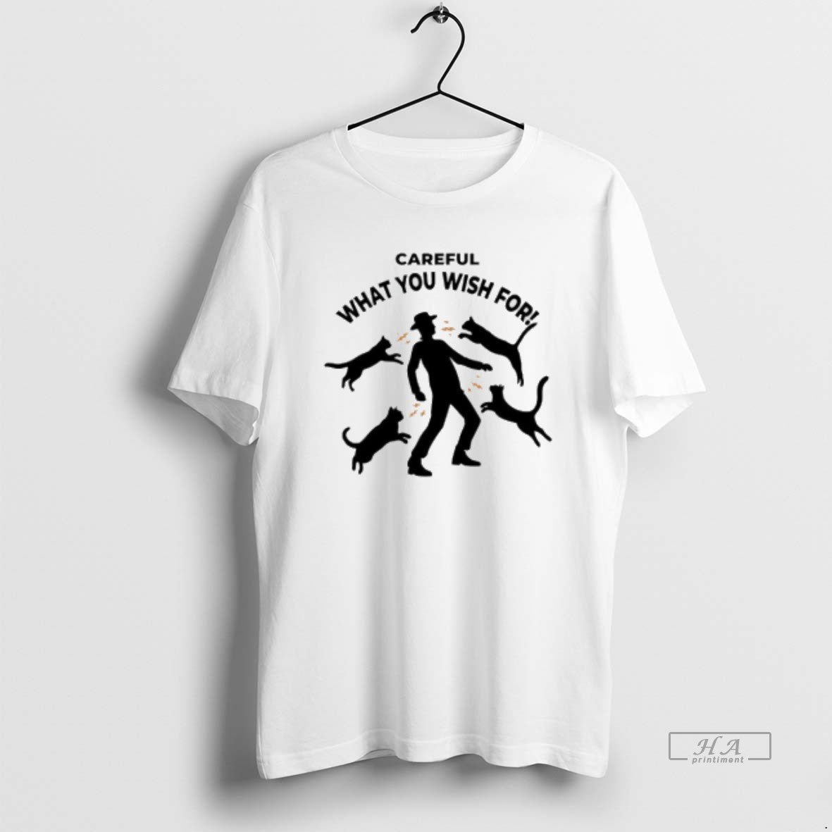 Official Pussy Magnet Careful What You Wish For Unisex T-shirt, Sweatshirt, Hoodie, Long Sleeve Tee - T-Shirt, Sweatshirt, Hoodie