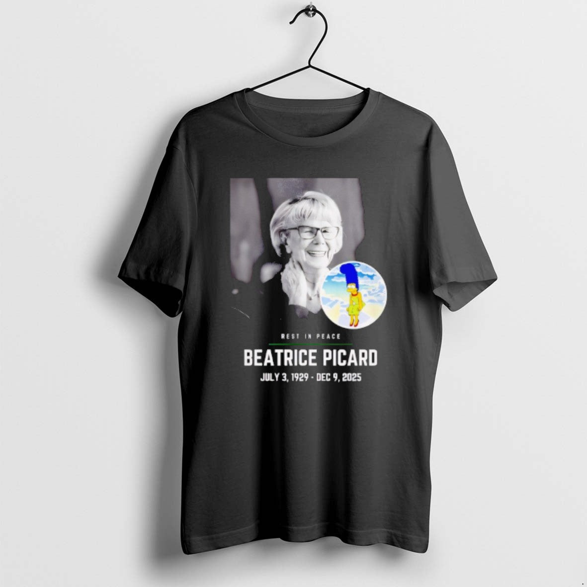 Official Rest In Peace Beatrice Picard 2025 - T-Shirt, Sweatshirt, Hoodie