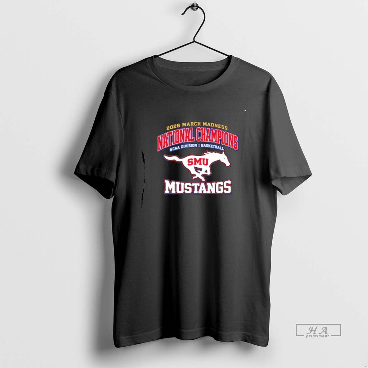 Official Smu Mustangs 2026 Ncaa National Champions Unisex T-shirt, Sweatshirt, Hoodie, Long Sleeve Tee - T-Shirt, Sweatshirt, Hoodie