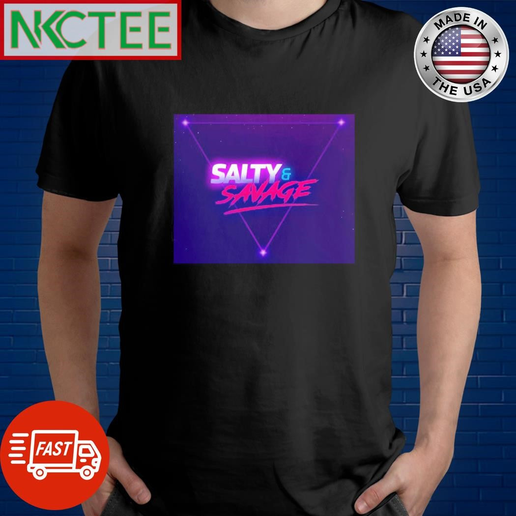 Official Salty &amp; Savage Are On Btm triangle shirt Unisex T-shirt, Sweatshirt, Hoodie, Long Sleeve Tee - T-Shirt, Sweatshirt, Hoodie