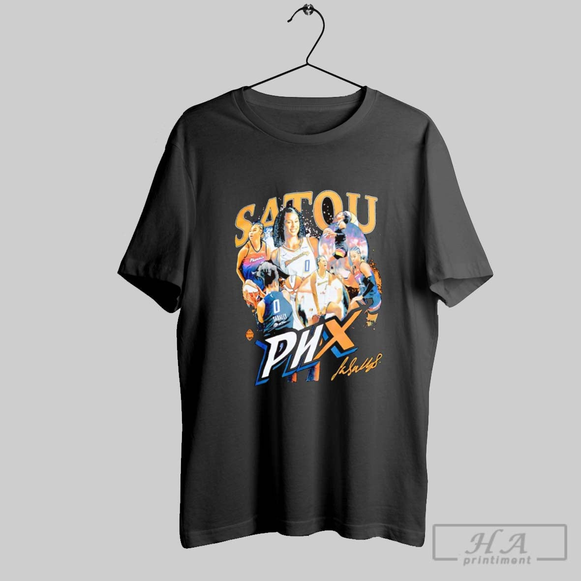 Official Satou Sabally Picture Collage Phoenix Mercury Unisex T-shirt, Sweatshirt, Hoodie, Long Sleeve Tee - T-Shirt, Sweatshirt, Hoodie