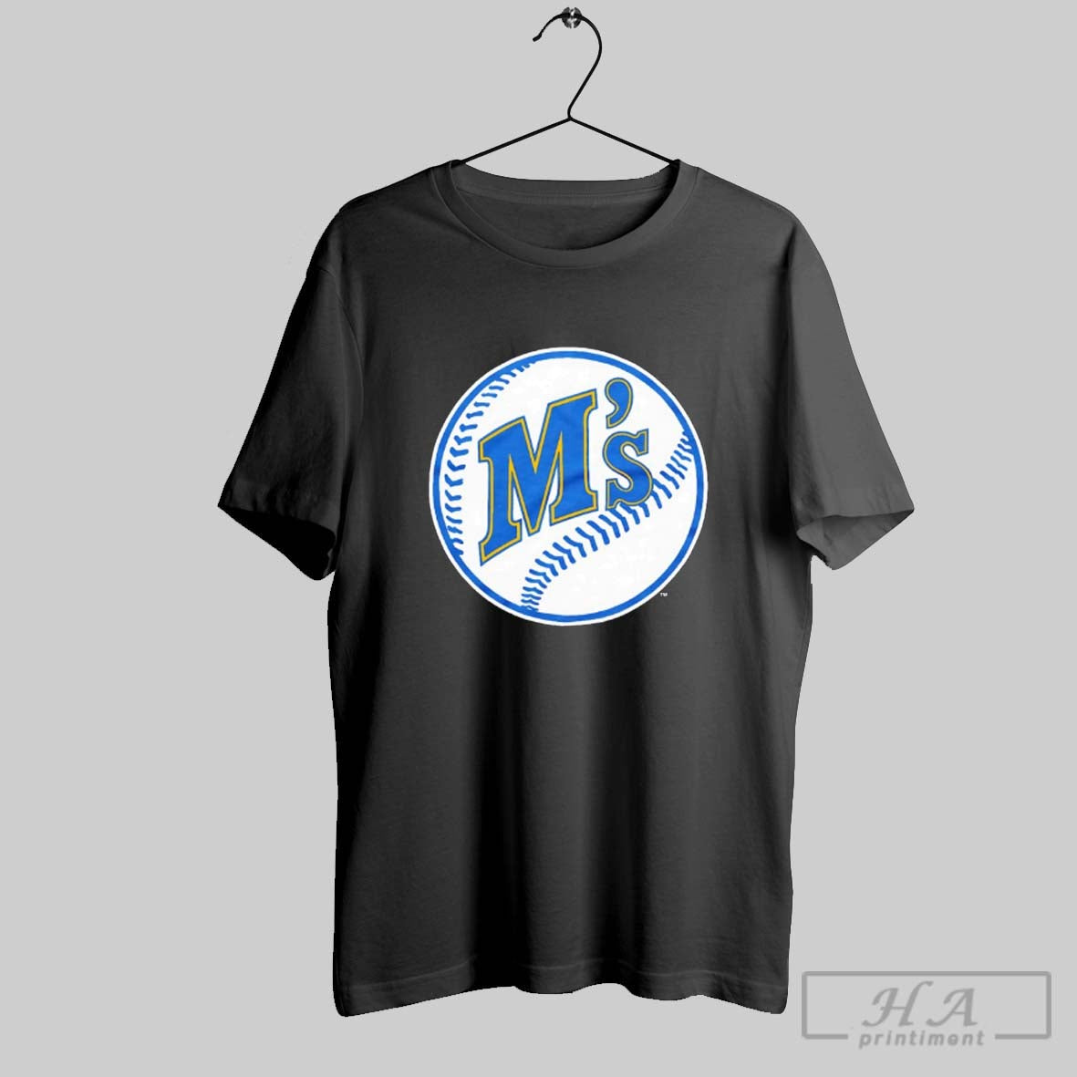 Official Seattle Mariners Ms Logo Unisex T-shirt, Sweatshirt, Hoodie, Long Sleeve Tee - T-Shirt, Sweatshirt, Hoodie