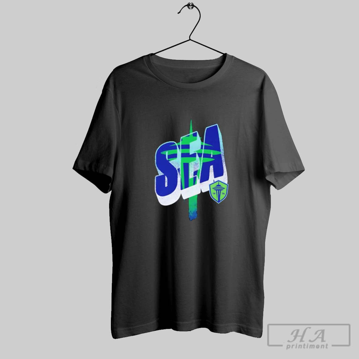 Official Seattle Sounders Fc Wave Bold Unisex T-shirt, Sweatshirt, Hoodie, Long Sleeve Tee - T-Shirt, Sweatshirt, Hoodie