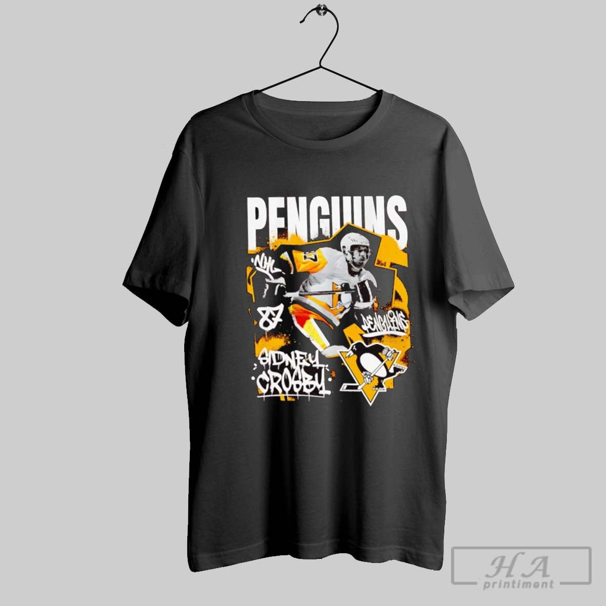Official Sidney Crosby Reel Graphic Pittsburgh Penguins Unisex T-shirt, Sweatshirt, Hoodie, Long Sleeve Tee - T-Shirt, Sweatshirt, Hoodie