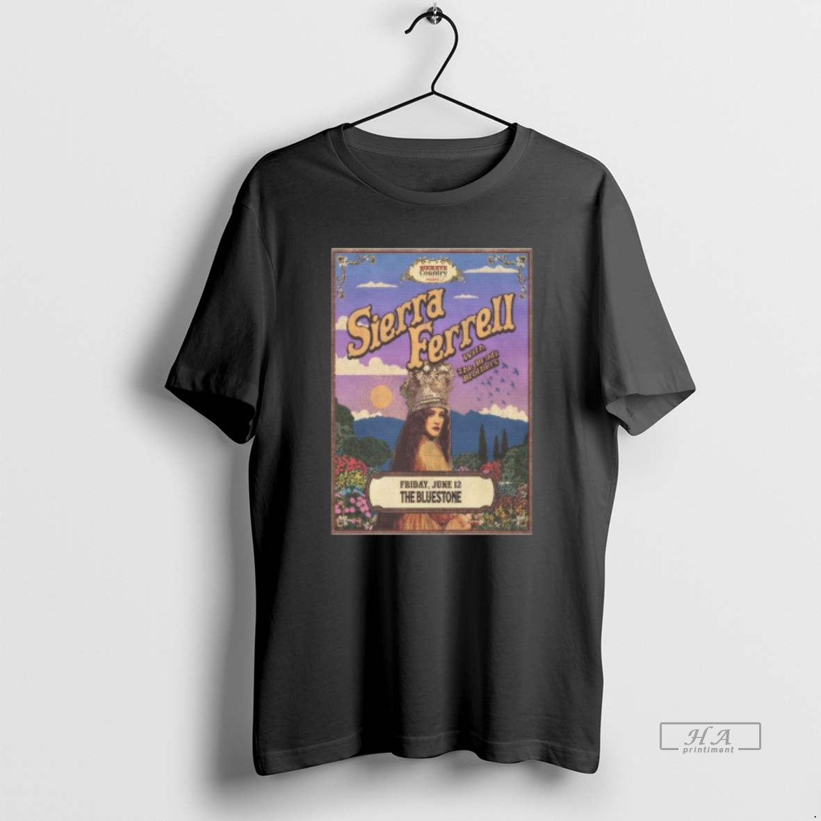 Official Sierra Ferrell Tour Columbus Oh On June 12 2026 Unisex T-shirt, Sweatshirt, Hoodie, Long Sleeve Tee - T-Shirt, Sweatshirt, Hoodie