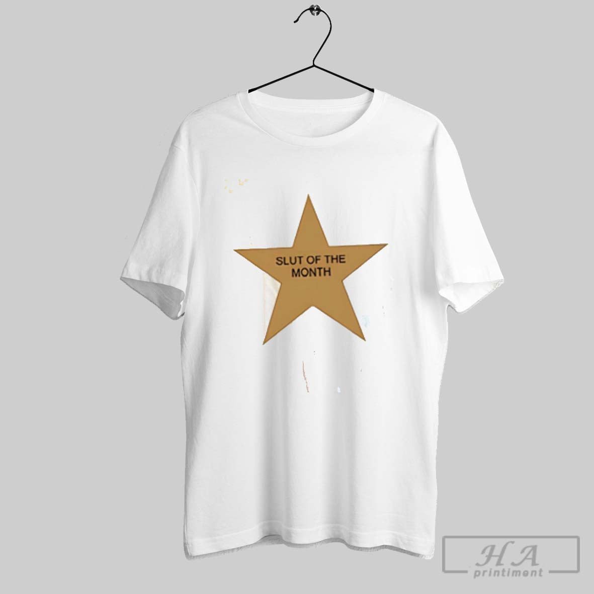 Official Slut Of The Month Star Unisex T-shirt, Sweatshirt, Hoodie, Long Sleeve Tee - T-Shirt, Sweatshirt, Hoodie