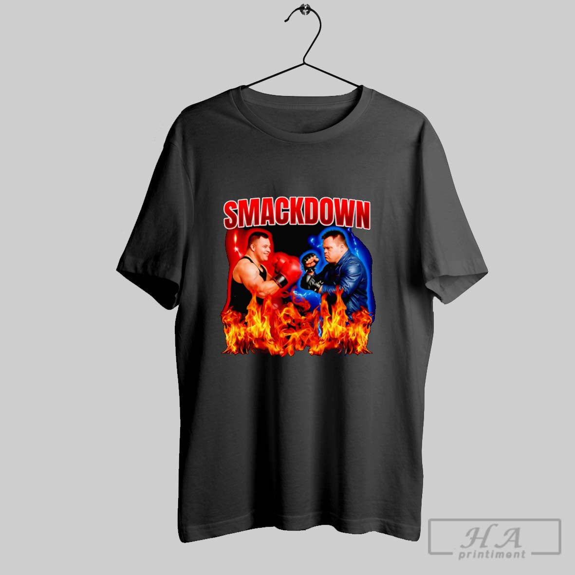 Official Smackdown Boxing Funny Poster Unisex T-shirt, Sweatshirt, Hoodie, Long Sleeve Tee - T-Shirt, Sweatshirt, Hoodie