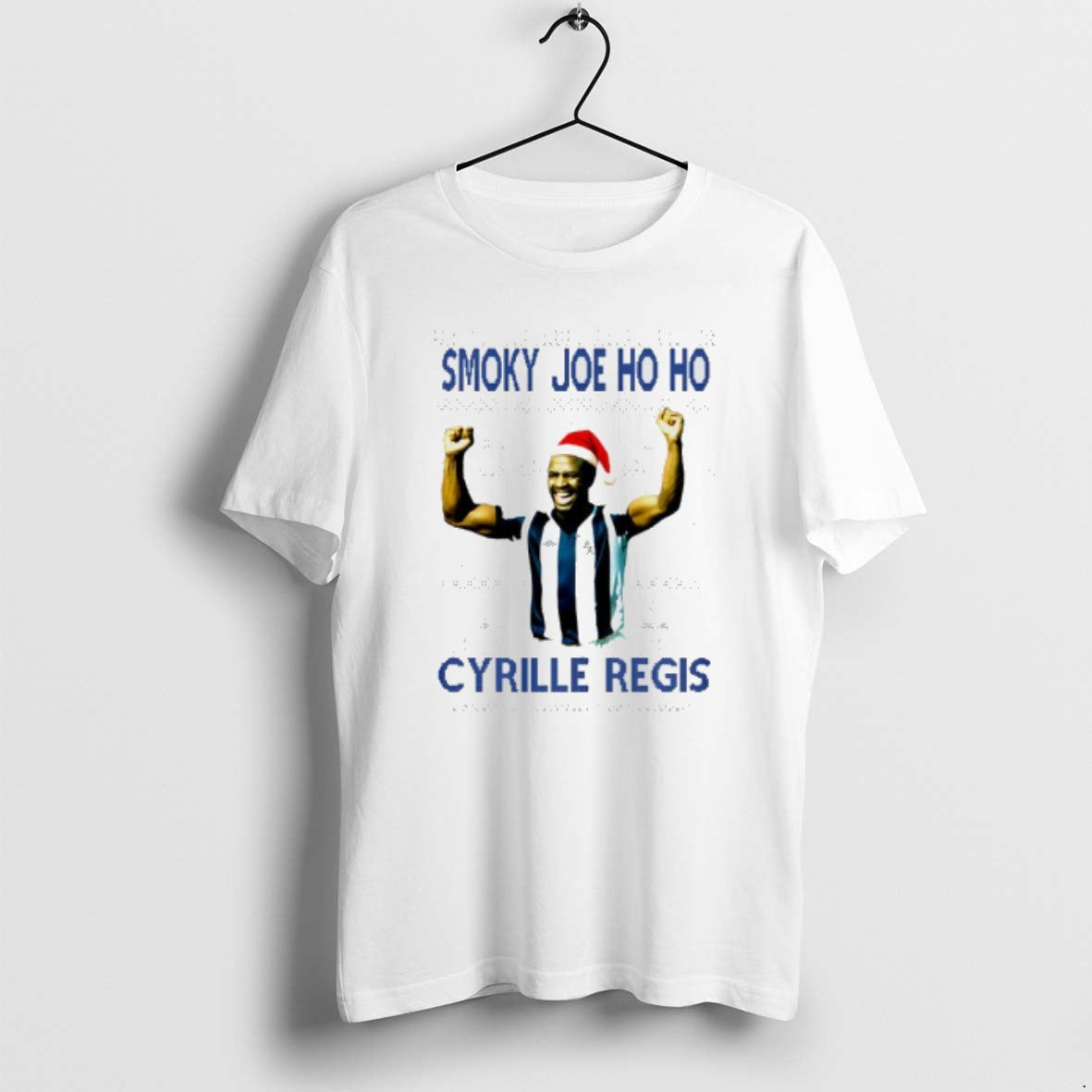 Official Smoky Joe Ho Ho Cyrille Regis West Brom Christmas - T-Shirt, Sweatshirt, Hoodie