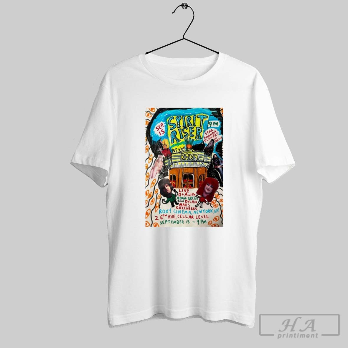 Official Spirit Riser New York Ny Tour 2025 Unisex T-shirt, Sweatshirt, Hoodie, Long Sleeve Tee - T-Shirt, Sweatshirt, Hoodie