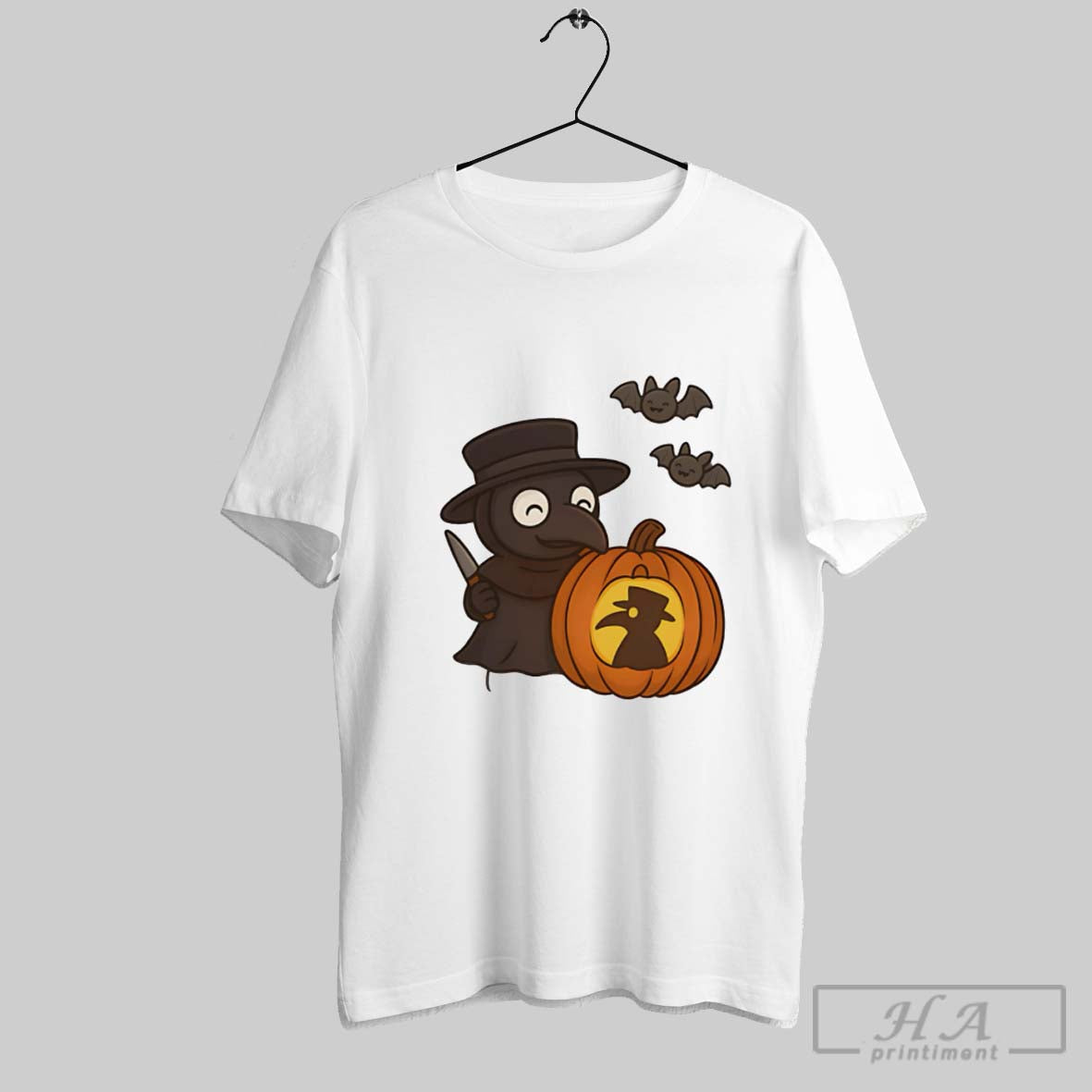 Official Spooky Cute Plague Doctor Pumpkin Unisex T-shirt, Sweatshirt, Hoodie, Long Sleeve Tee - T-Shirt, Sweatshirt, Hoodie