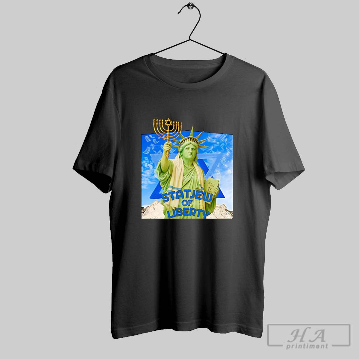 Official Statjew Of Liberty Unisex T-shirt, Sweatshirt, Hoodie, Long Sleeve Tee - T-Shirt, Sweatshirt, Hoodie