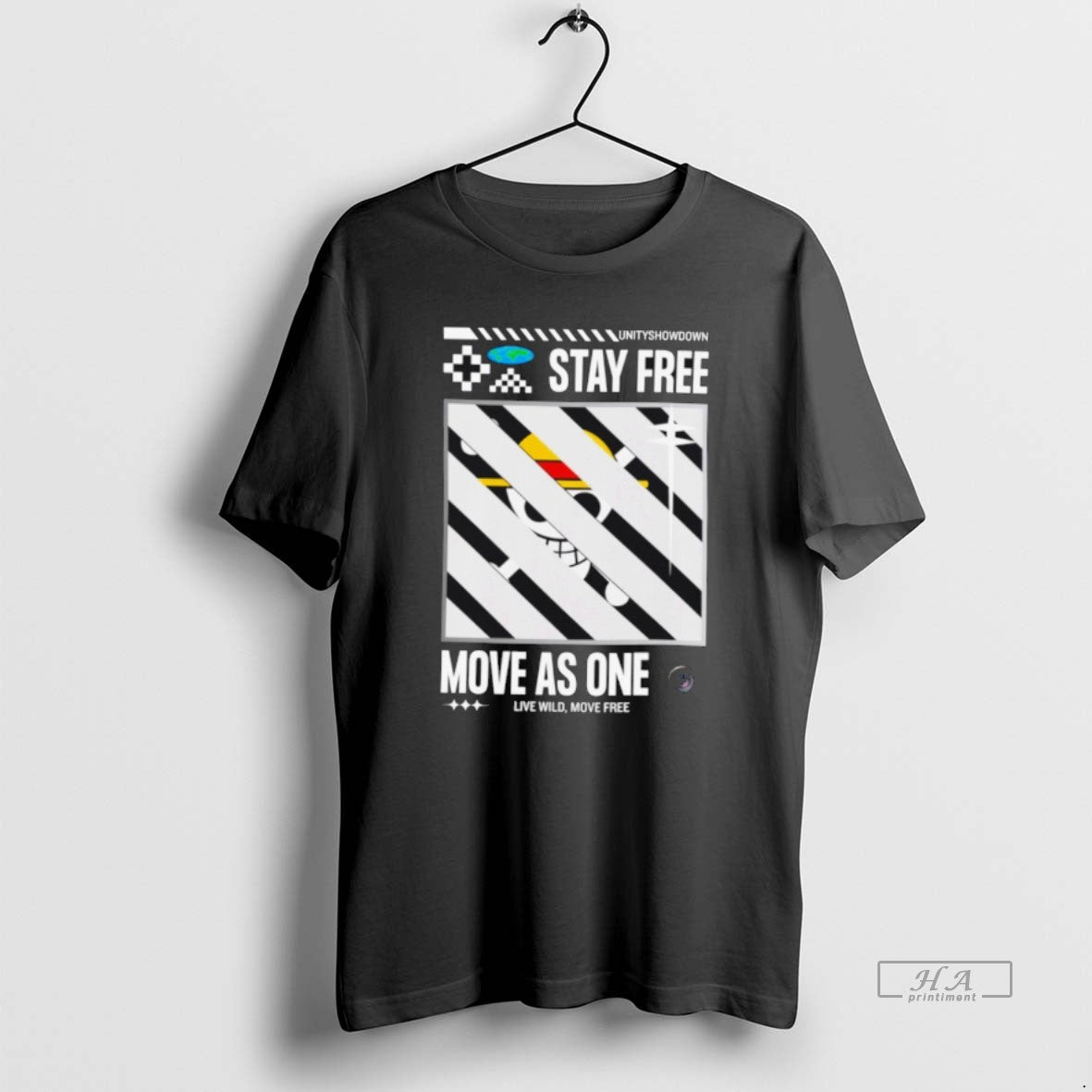 Official Stay Free Move As One - T-Shirt, Sweatshirt, Hoodie