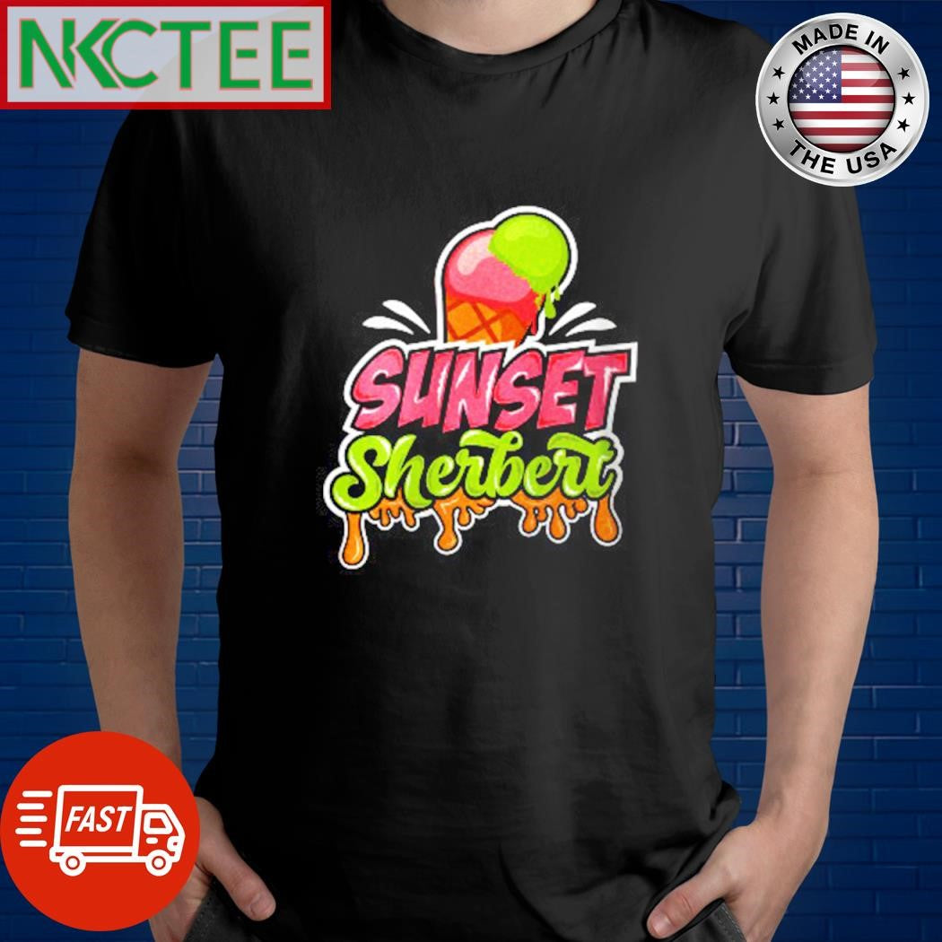 Official Sunset sherbet shirt Unisex T-shirt, Sweatshirt, Hoodie, Long Sleeve Tee - T-Shirt, Sweatshirt, Hoodie