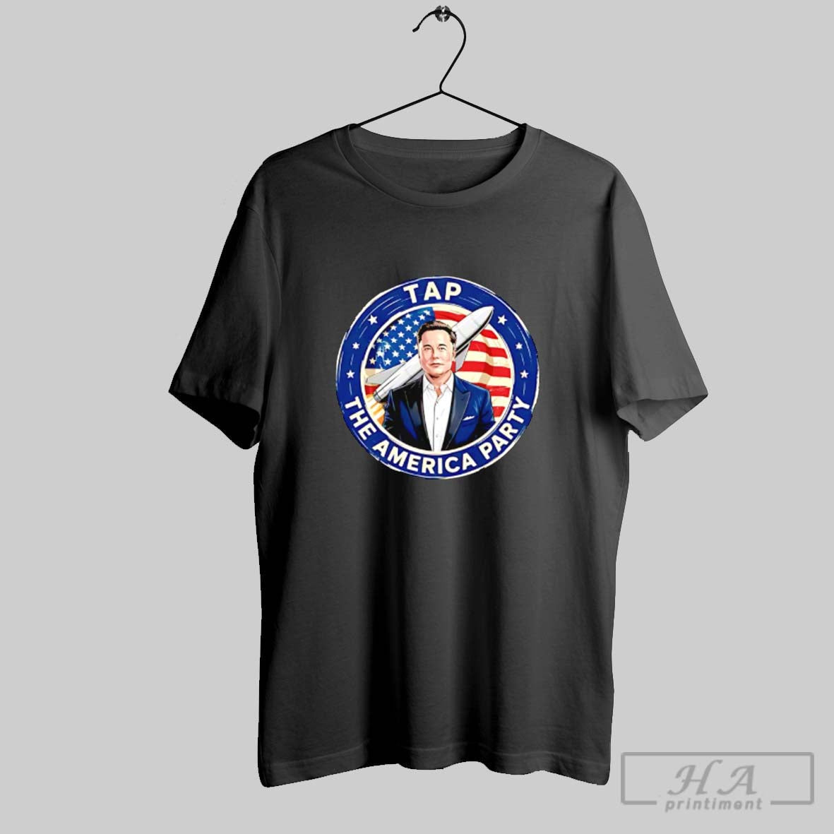 Official Tap The America Party Elon Musk Unisex T-shirt, Sweatshirt, Hoodie, Long Sleeve Tee - T-Shirt, Sweatshirt, Hoodie